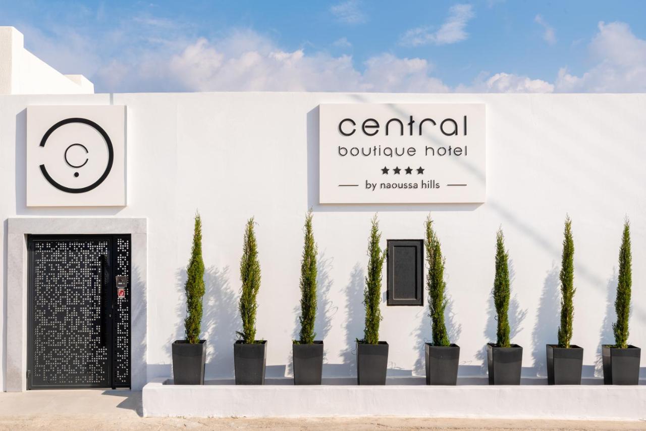 Central Boutique Hotel By Naoussa Hills Adults Only Exterior foto